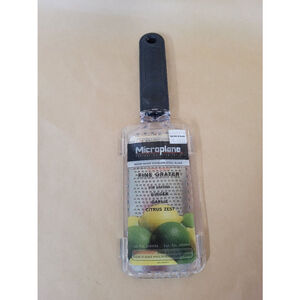 Microplane Kitchen Tool Grater Clear Black